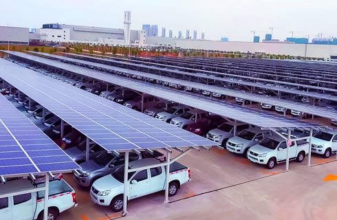 江西五十鈴汽車公司分布式太陽能光伏電站